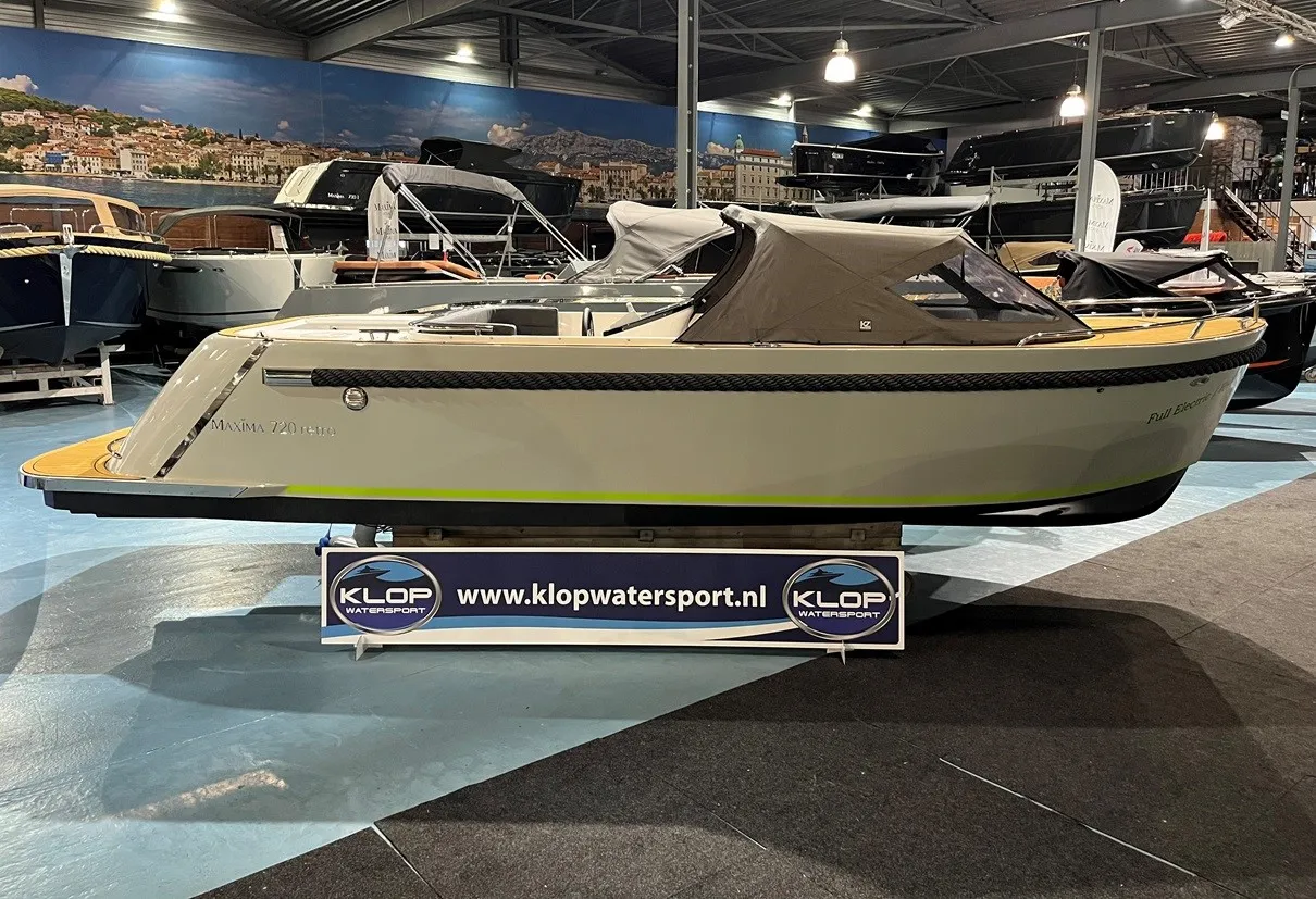 Maxima Boats 720 Retro Elektrisch op voorraad! - demomodel