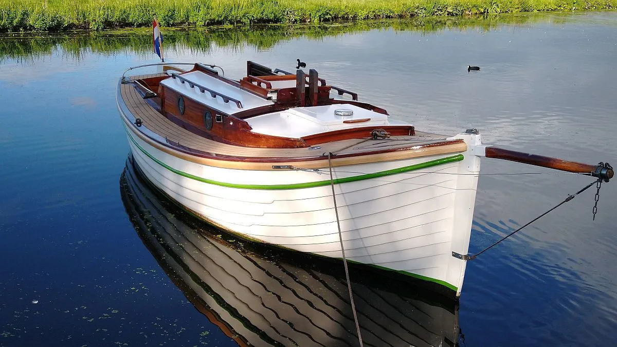 Sloep Houten Kajuit Zeilsloep